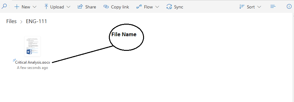 OneDrive File Name Example